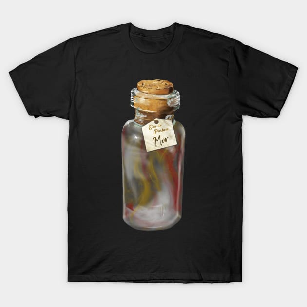 Eau de Parfum: Mor T-Shirt by drawnexplore